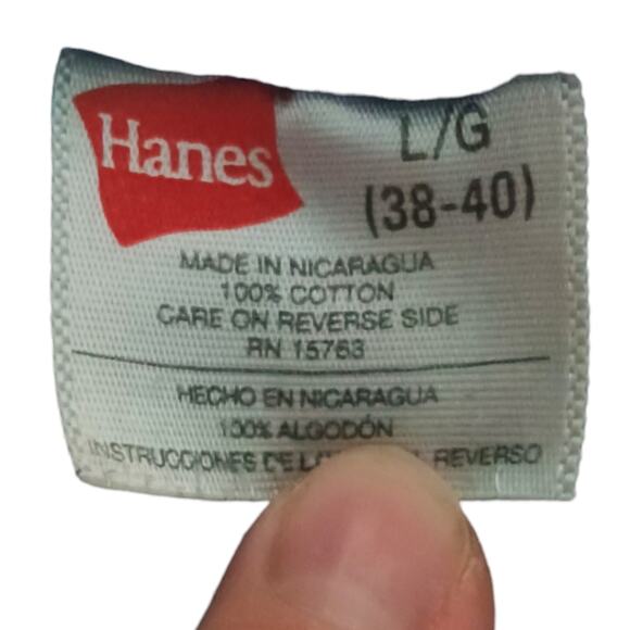 Hanes elastic waist men's drawstring pants - Picture 2 of 2